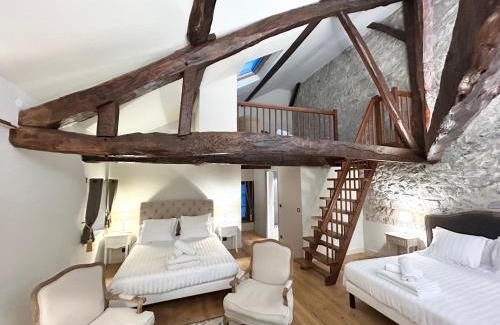 Cruet Cama Y Desayuno | Château de la Rive - Suite des Coteaux - Duplex 6 personnes