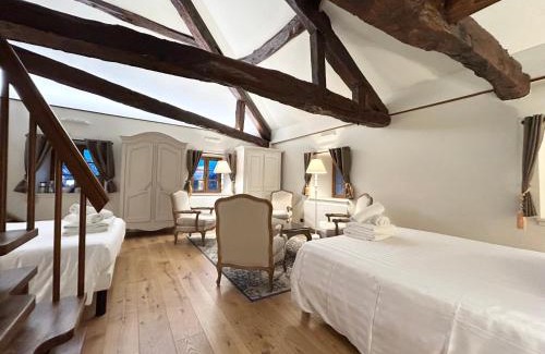 Cruet Cama Y Desayuno | Château de la Rive - Suite des Coteaux - Duplex 6 personnes