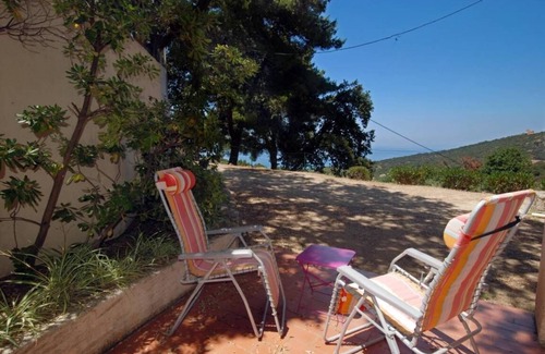 Santa-Reparata-di-Balagna Apartamento | "Chênes verts" (max 5 pers.)vue mer-plage & mer à 1.5km sur prop. fermée-Pkg