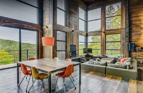 Saint Donat Chalet De Esquí | chalet spa vue panoramique