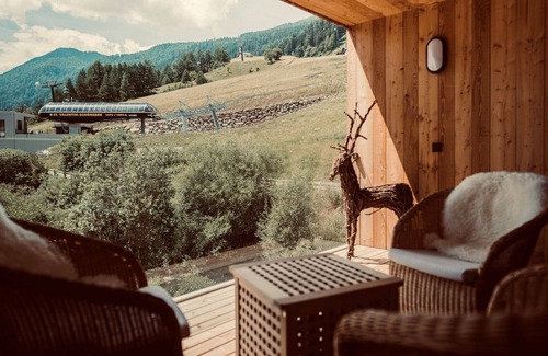 St. Valentin auf der Haide Chalet De Esquí | Chalet 'Chalet Ortles' con vistas al lago, terraza privada y Wi-Fi