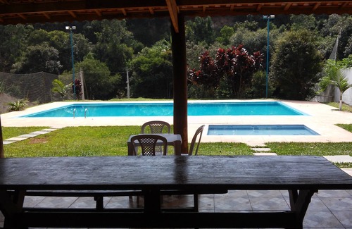 Mairipora Casa | PIE DE GRANJA SIERRA con piscina, campo de fútbol, ​​barbacoa, pesca