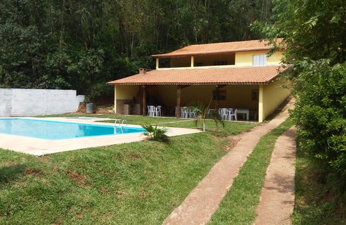 Mairipora Casa | PIE DE GRANJA SIERRA con piscina, campo de fútbol, ​​barbacoa, pesca