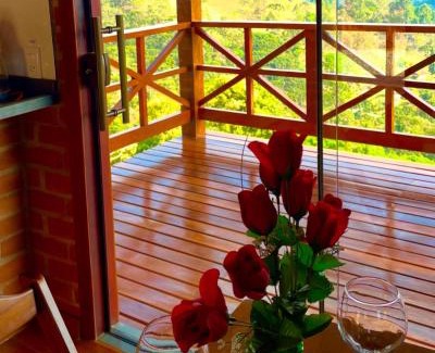 Goncalves Chalet De Esquí | Chalé 2 hidromassagem lareira e cozinha