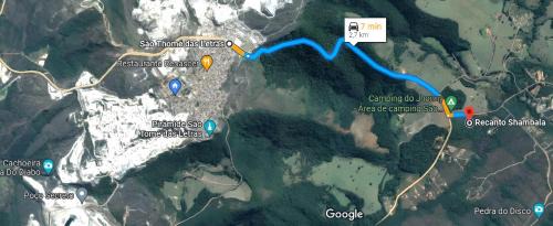 Sao Thome das Letras Chalet De Esquí | Chalé 2 Recanto Shambala - a 2,5 km de São Thomé