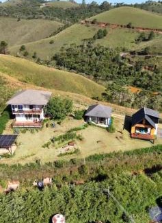 Campos do Jordao Casa | Chalé Acima das Nuvens 1 com Hidro