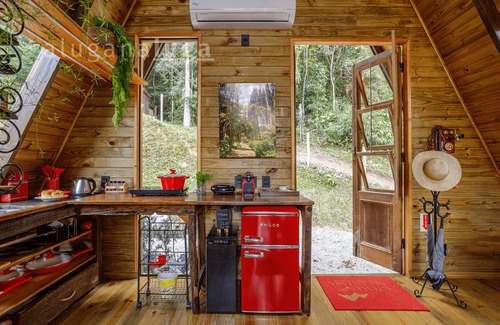 Sao Pedro de Alcantara Chalet De Esquí | Chalé Alcântara - Con Bañera