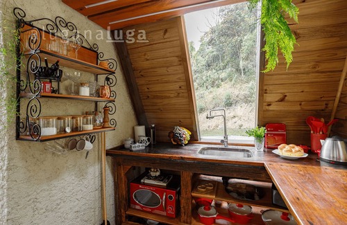 Sao Pedro de Alcantara Chalet De Esquí | Chalé Alcântara - Con Bañera