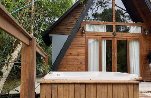 Camboriu Otro | Chalé Camping Blue World Garden