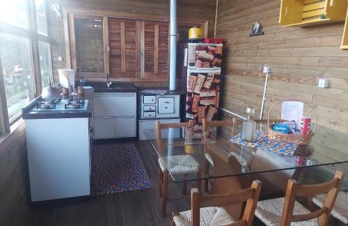 Bom Jardim da Serra Casa | Chalé com banheira de hidromassagem e mesa de sinuca