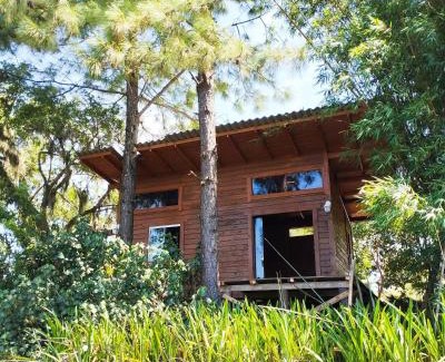 Passo de Torres Cabina | Chalé com banheira a beira do Rio Mampituba