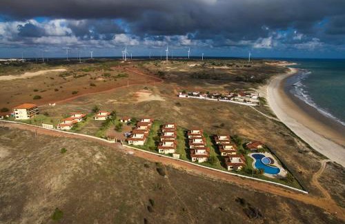 Zumbi Casa | Chalé com Churrasqueira, 3Q - Praia de Zumbi RN Ch 16