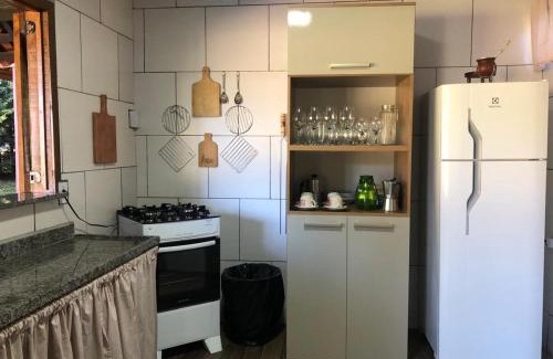 Guarapuava Casa | Chalé com Vista para Vinhedo e Natureza