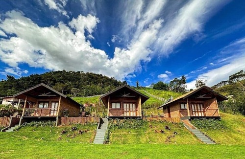Santo Antonio do Pinhal Chalet De Esquí | Chalé eu na montanha