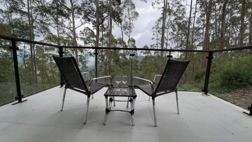 Campos do Jordao Chalet De Esquí | Chalé Manacá com vista e pôr do sol