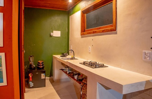 Cumuruxatiba Chalet De Esquí | Chalé pé na areia c WIFI -Praia do Peixe Grande/BA