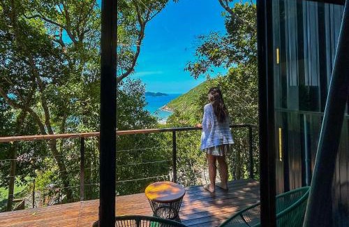 Rio das Pacas Chalet De Esquí | Chalé Sattva - Vista Mar - Florianópolis - SC - Brasil