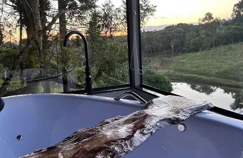 Sao Jose dos Pinhais Chalet De Esquí | Chalés Cambará DA Serra, Romântico e Aconchegante, Vista Para as Montanha e Lago
