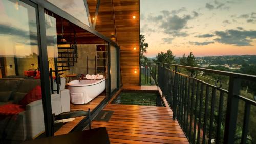 Campos do Jordao Chalet De Esquí | Chalés de Luxo Monte Lorobell A-Frame