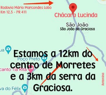 Morretes Apartamento | Chalés na Serra da Graciosa - Chácara Lucinda - 12km de Morretes