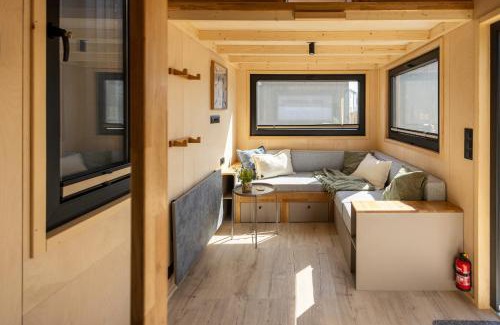 Chalupy Otro | Chalëpë 20 całoroczne, komfortowe domki "Tiny House"