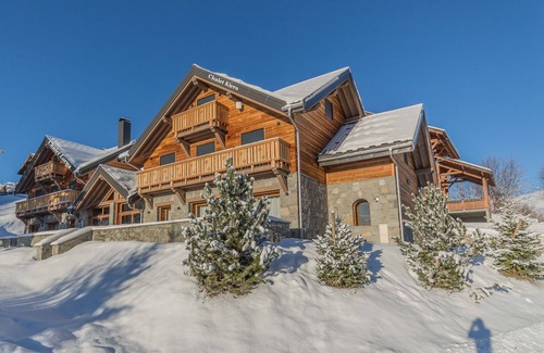 La Toussuire Chalet De Esquí | Chalets de Cœur - chalet KIERA from 100m to the slopes with swimming pool