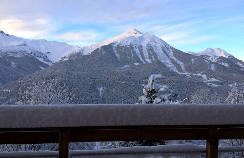 Orcieres-Merlette Chalet De Esquí | Chalet 10 pers. vista maravillosa, orientación sur, a 500 m a pie del centro de Merlette