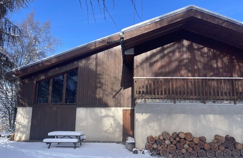 Montchavin Chalet De Esquí | Chalet 14 Personnes Montchavin Vue sur le Mont-blanc!