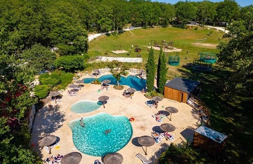 Saint-Cirq-Lapopie Chalet De Esquí | Chalet 3 étoiles - Piscine - efchce