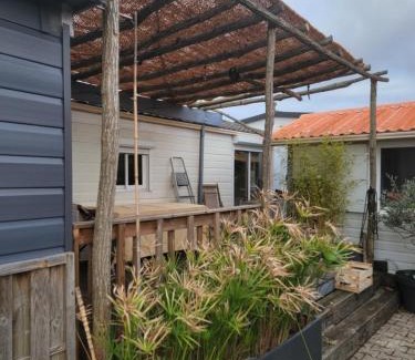 Gujan-Mestras Chalet De Esquí | Chalet 47m2 climatisé, piscine,linge fourni
