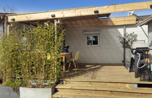 Gujan-Mestras Chalet De Esquí | Chalet 47m2 climatisé, piscine,linge fourni