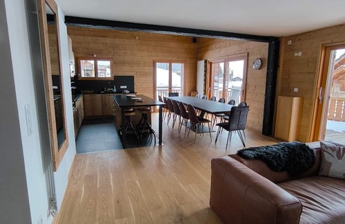Bergers Chalet De Esquí | Casa de montaña (madera / piedra) - Alpe d''huez