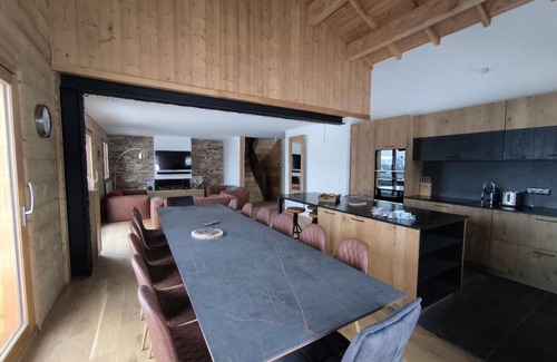 Bergers Chalet De Esquí | Casa de montaña (madera / piedra) - Alpe d''huez