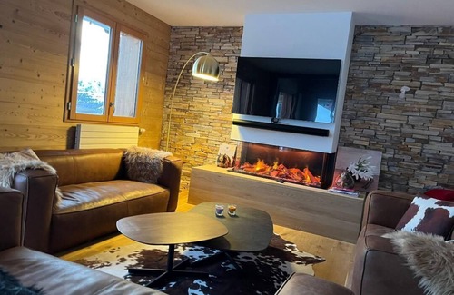 Bergers Chalet De Esquí | Casa de montaña (madera / piedra) - Alpe d''huez