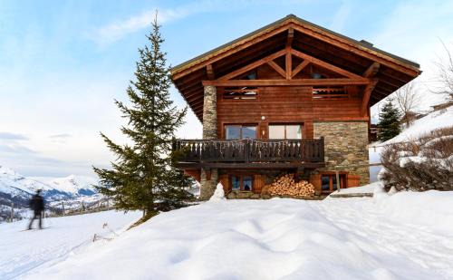 Les Menuires Chalet De Esquí | Chalet Ananas, Hameau des Marmottes