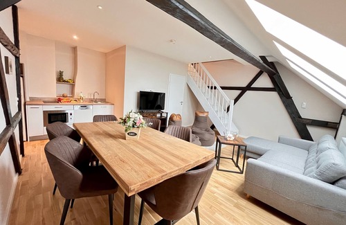 Oberwiesenthal Apartamento | Chalet & Apart Fichtelberger - Blick