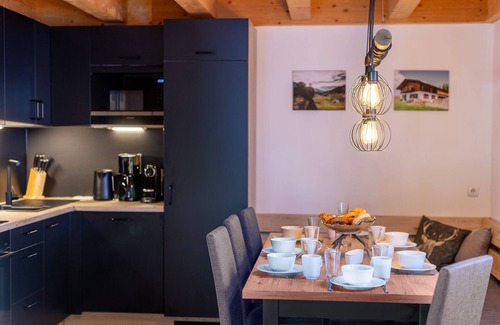 Hochkrimml Chalet De Esquí | Sala de estar en Silberleiten - En la estación de esquí Zillertal Arena a la placa de Gerlos