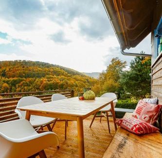 Zella-Mehlis Casa | Chalet At Ruppberg With Sauna And Mountain View
