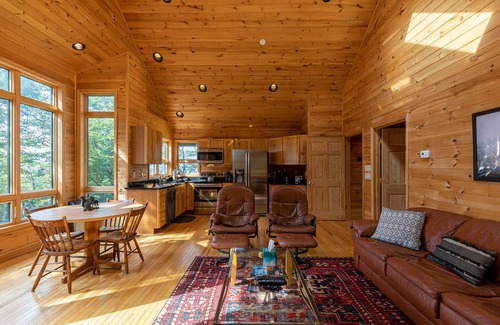 Beech Mountain Casa | Chalet at The Summit of Beech - Incredible 50+ Views! Perfect Couples' Ski or Hiking/Biking Getaway!
