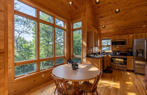Beech Mountain Casa | Chalet at The Summit of Beech - Incredible 50+ Views! Perfect Couples' Ski or Hiking/Biking Getaway!