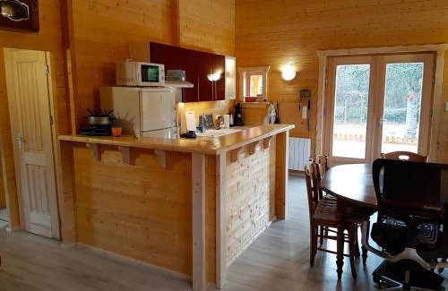 Saint-Sauveur-les-Bray Chalet De Esquí | Chalet au Domaine de la Goujonne