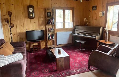 Cerniat Chalet De Esquí | Chalet authentique avec magnifique vue