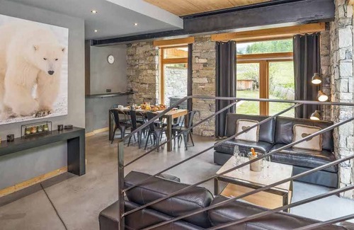 Les Boisses Chalet De Esquí | Chalet avec Cheminée! Près des Pistes