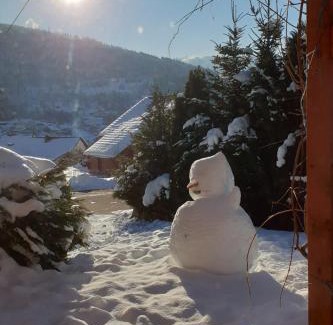 Gerardmer Villa | Chalet avec mezzanine 4 étoiles, Saint Mamet, jusqu'à 10 couchages, proche du lac de Gérardmer des commerces et des pistes de ski dans un quartier calme