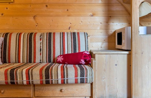 Canazei Chalet De Esquí | Chalet 'Baita Pecol' con vistas a la montaña, balcón y Wi-Fi