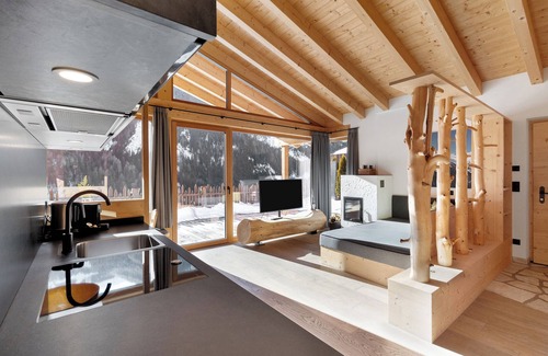 Selva dei Molini Chalet De Esquí | Chalet 'Berg' con vistas a la montaña, terraza privada y Wi-Fi