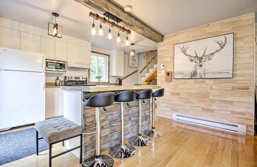 Saint-Jean-de-Matha Chalet De Esquí | Chalet Blanc /Waterfront ( kayak, paddle board ) spa activities