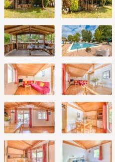 Ares Chalet De Esquí | Chalet bois tout équipé 35 m2 2 chambres terrasse couverte place parking piscine collective 4 personnes