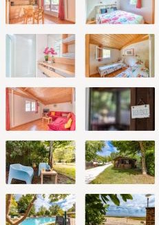 Ares Chalet De Esquí | Chalet bois tout équipé 35 m2 2 chambres terrasse couverte place parking piscine collective 4 personnes