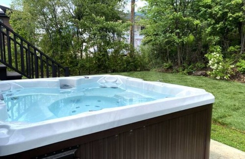 Saint Ferreol les Neiges Casa | Chalet with SPA 14 people 1765 with air conditionner